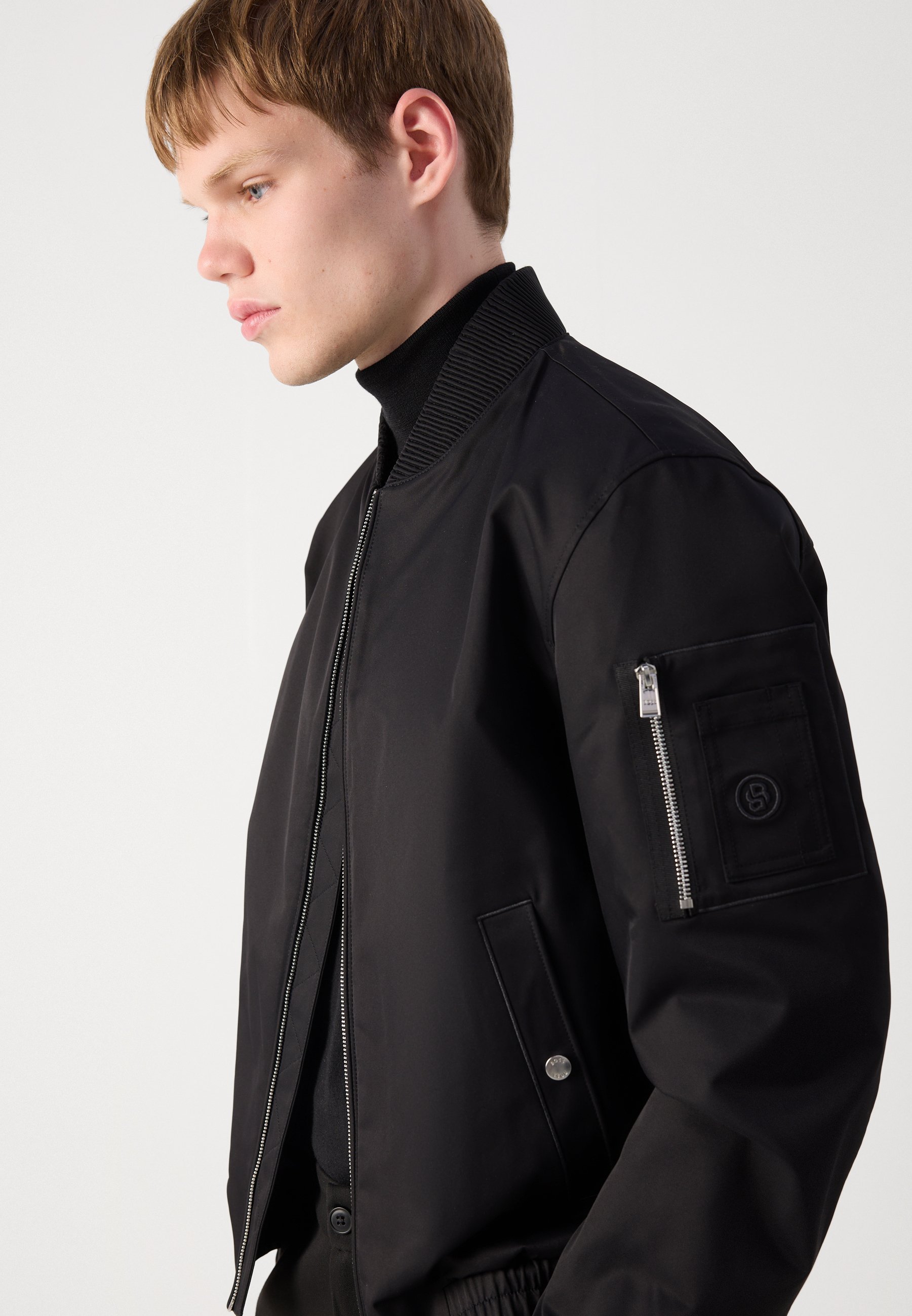 BOSS COMBER - Bomberjack - zwart