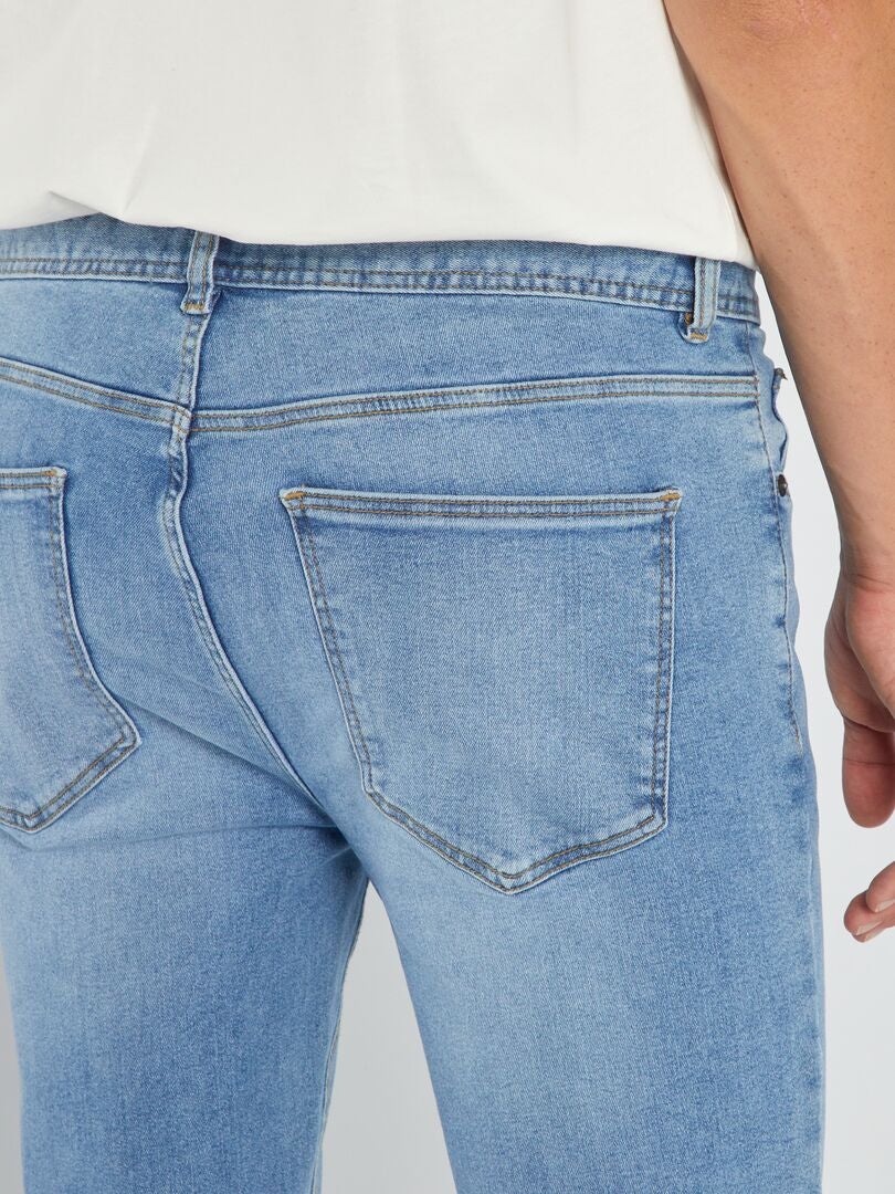 Pantalones vaqueros ajustados - Talla L32 - Azul