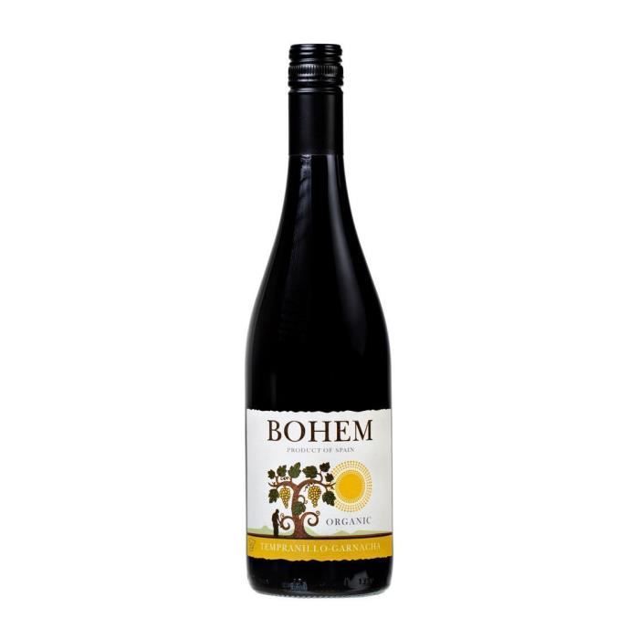 Tempranillo Grenache orgánico bohemio España