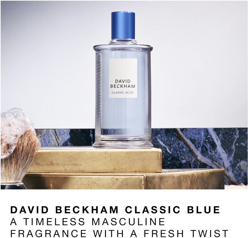 David Beckham Classic Blue Eau de Toilette voor mannen