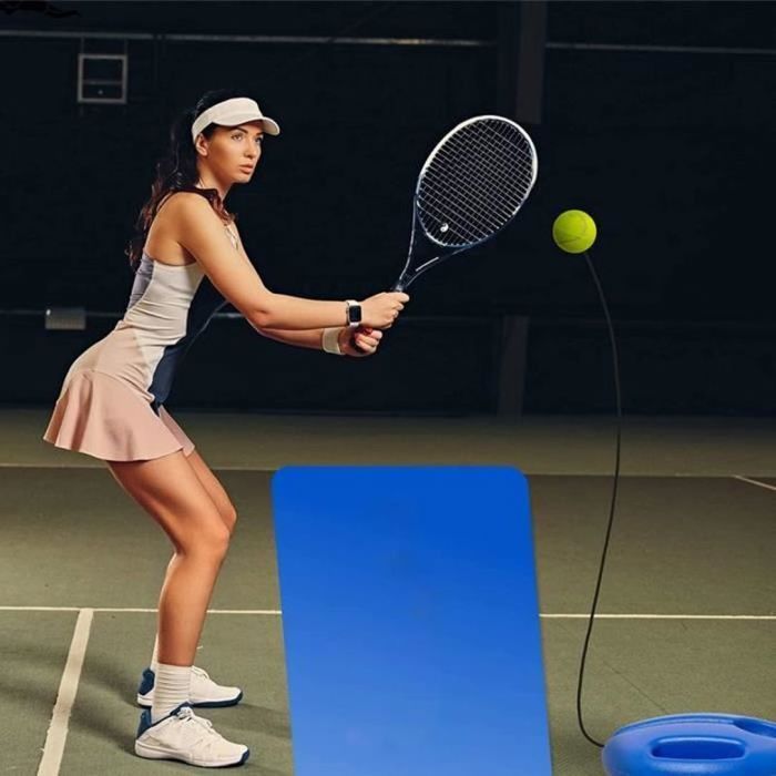 Tennis Rebound Ball, Tennis Trainer, Durable Replacement Ball with String for Solo Beginners
