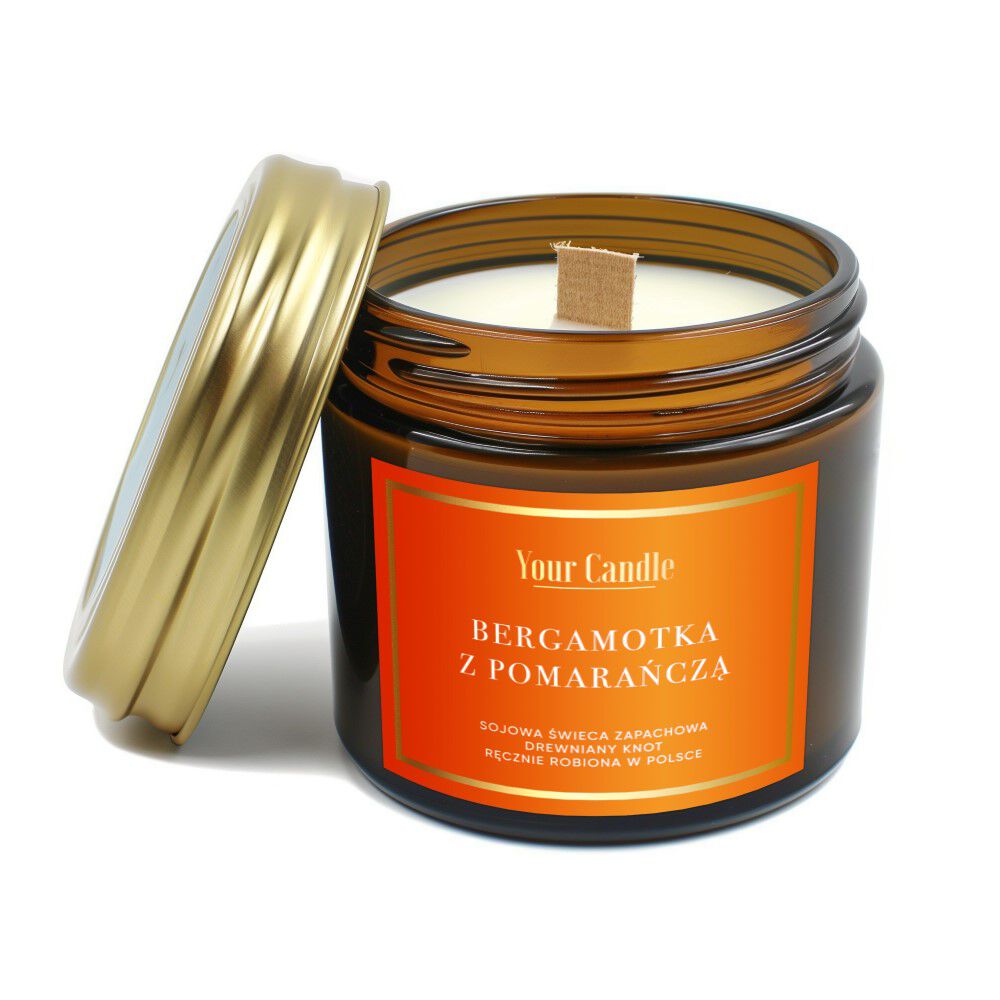 Dit stearinlys Bergamot & Appelsin