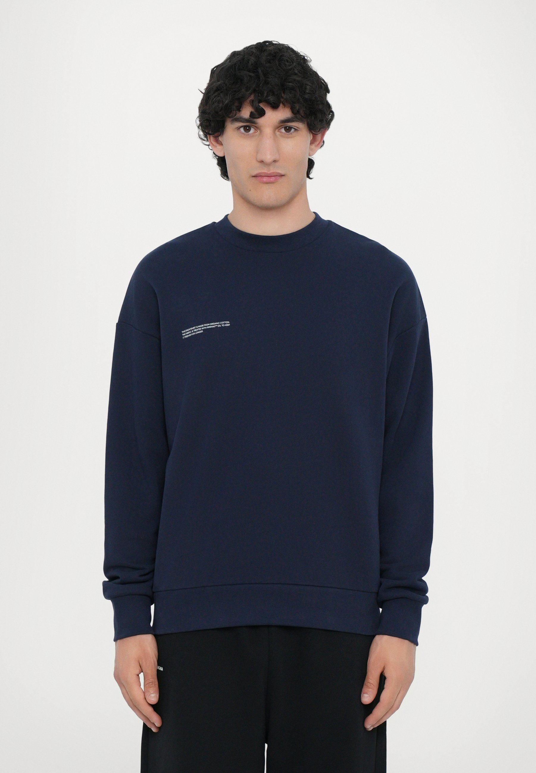 Sweat-shirt unisexe mi-lourd PANGAIA - marine