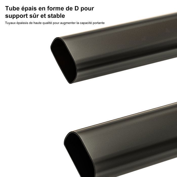 Taburete plegable Seven Comfort de 4 peldaños con pedal antideslizante - Capacidad de carga de 150 kg - Acero - Rojo