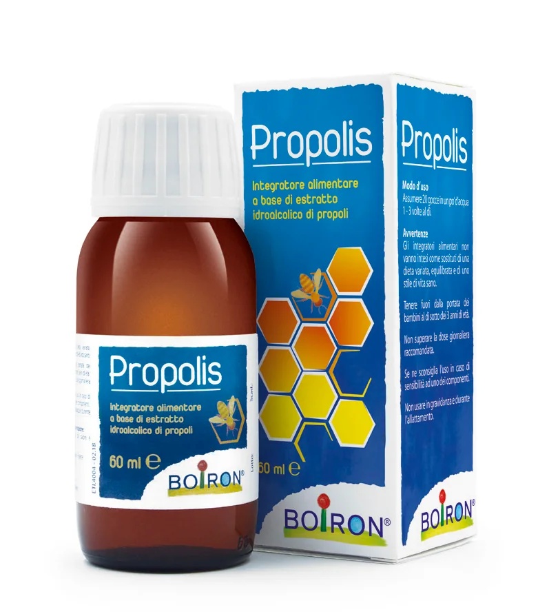 BOIRON Boiron propolis voedingssupplement op basis van hydroalcoholisch propolisextract 60 ml Immuunafweer