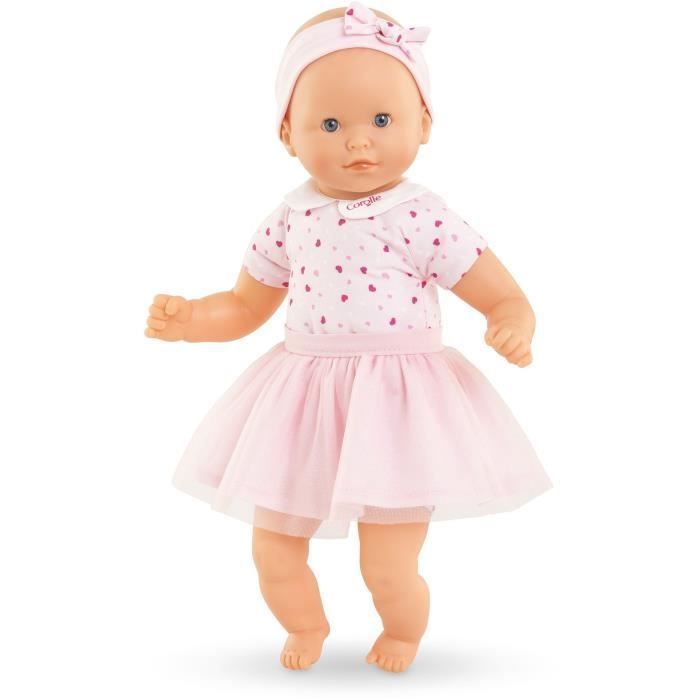 Baby doll - COROLLE - My Adorable Little Baby Doll with Hearts - 30 cm - from 12 months
