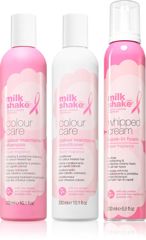 milk_shake® Colour Care Flower Fragrance Go Pink set treh kosov za barvane lase