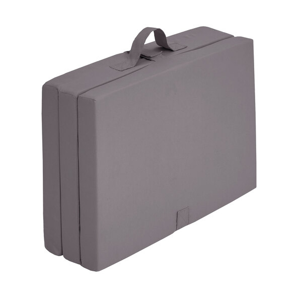 Children's folding mattress, grey