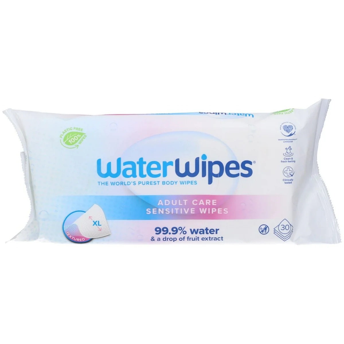 WATERWIPES Waterwipes Reinigingsbalsem voor Volwassenen 30 stuks