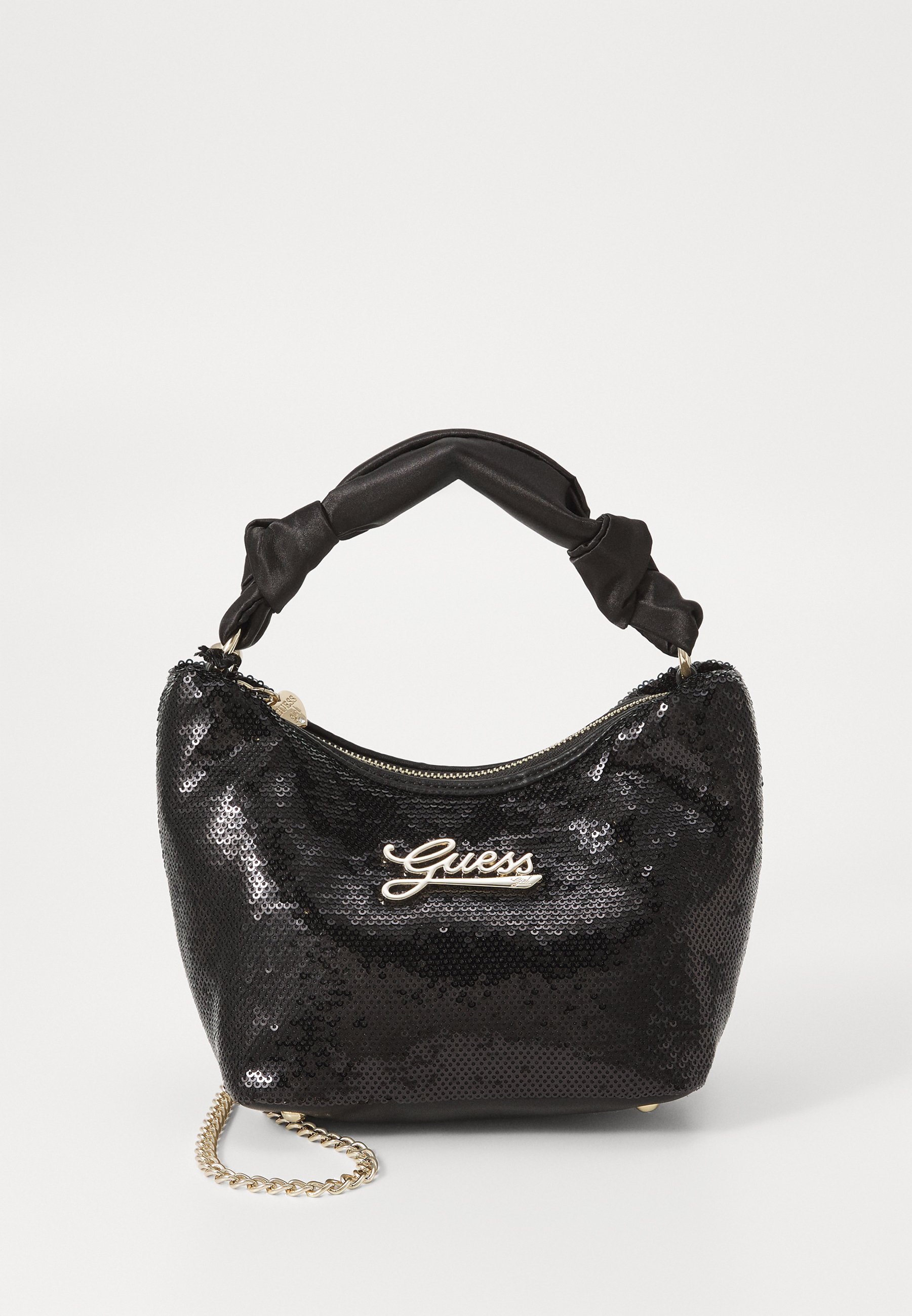 Guess Pailletten-Hobo-Minitasche Unisex - Handtasche - Tiefschwarz