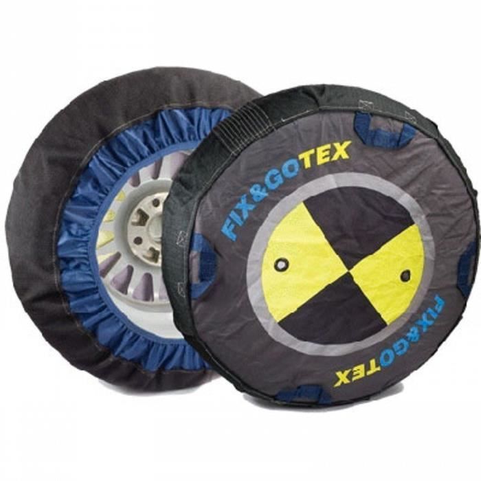 Textile Snow Chains for Light Vehicles - Fix&Gotex - Ref: A - Size A - TUV - Quick and Easy Installation