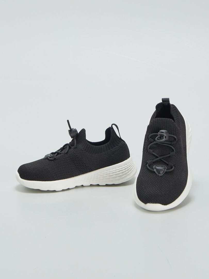 Sportsneakers - ZWART