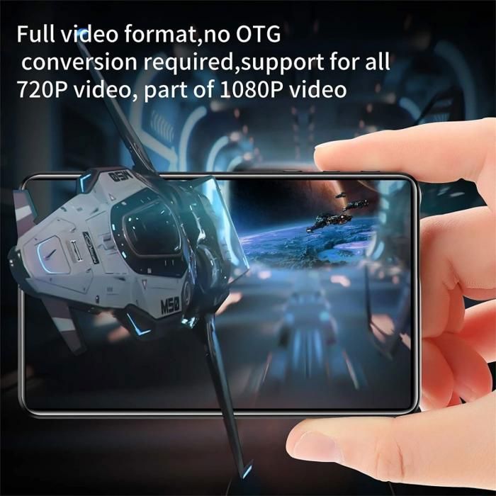 Lettore MP4, Bluetooth, touchscreen da 4 pollici, memoria da 16 GB, HD 1080p, qualità audio senza perdita di dati, altoparlante integrato, nero