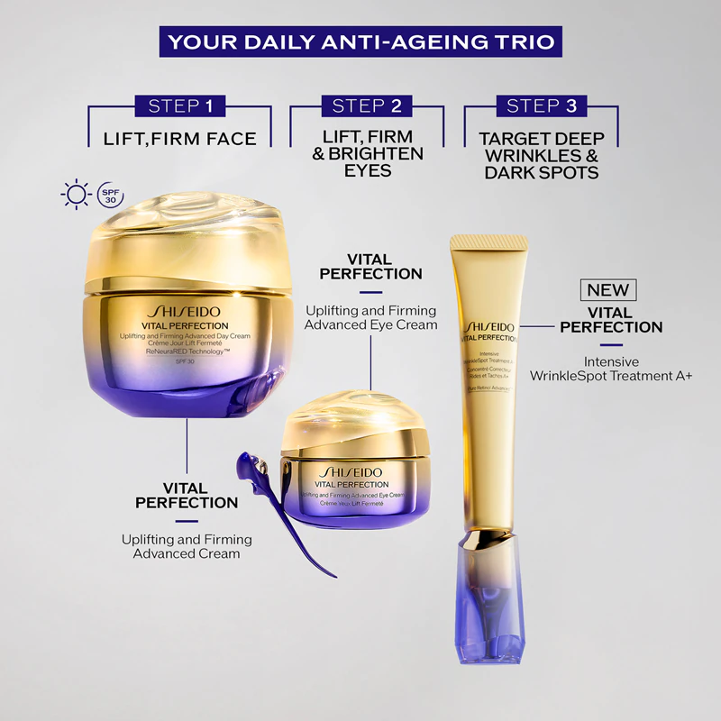 Shiseido Vital Perfection Intensive WrinkleSpot Treatment Lokálna kúra A+ proti vráskam a pigmentovým škvrnám