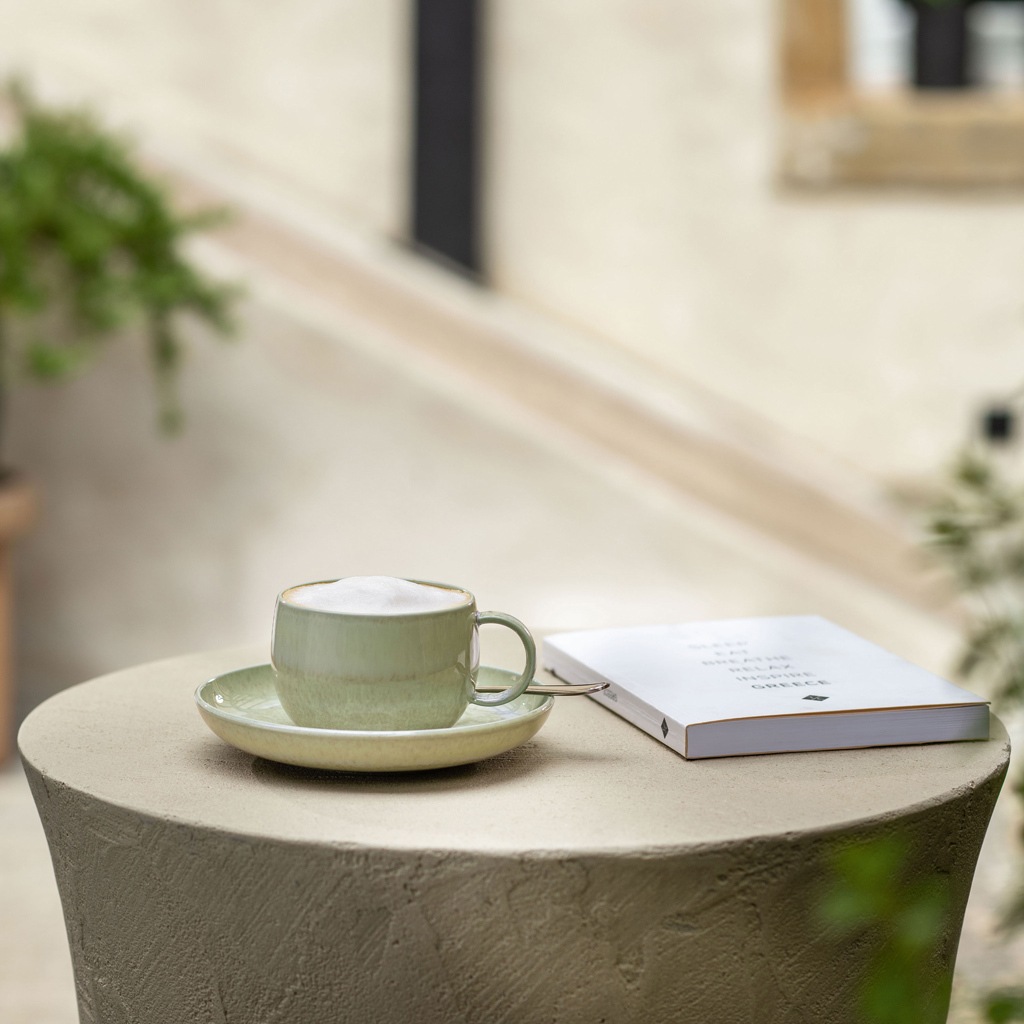 Villeroy & Boch Perlemor Alga Tasse/Soucoupe – 1 pièce