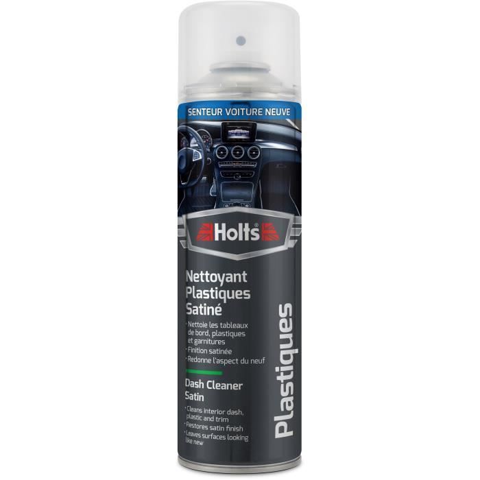 Limpiador de plásticos HOLTS con acabado satinado, aroma a coche nuevo - 500 ml