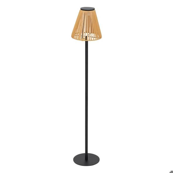 Lampă de podea solară și USB pentru exterior Kessy, bej, 108 cm înălțime - Atmosphera Interior Designer