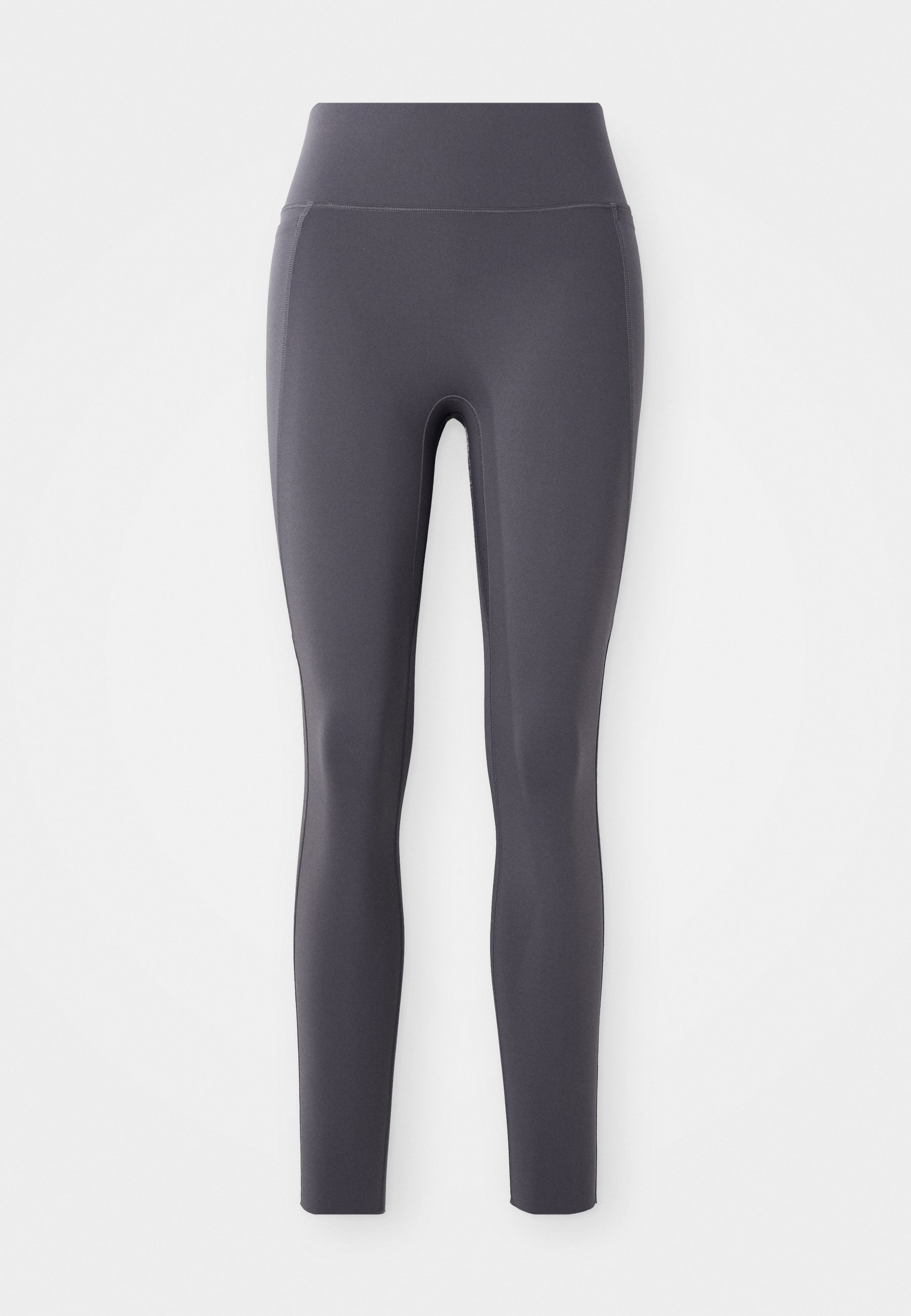 Legging Nike Performance UNIVERSA SEAMLESS FRONT - Gris orage Gris orage Ombre foncée