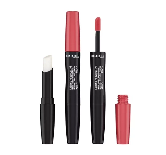 RIMMEL LASTING PROVOCALIPS DWUSTRONNA POMADKA DO UST 730 MAKE A MAUVE