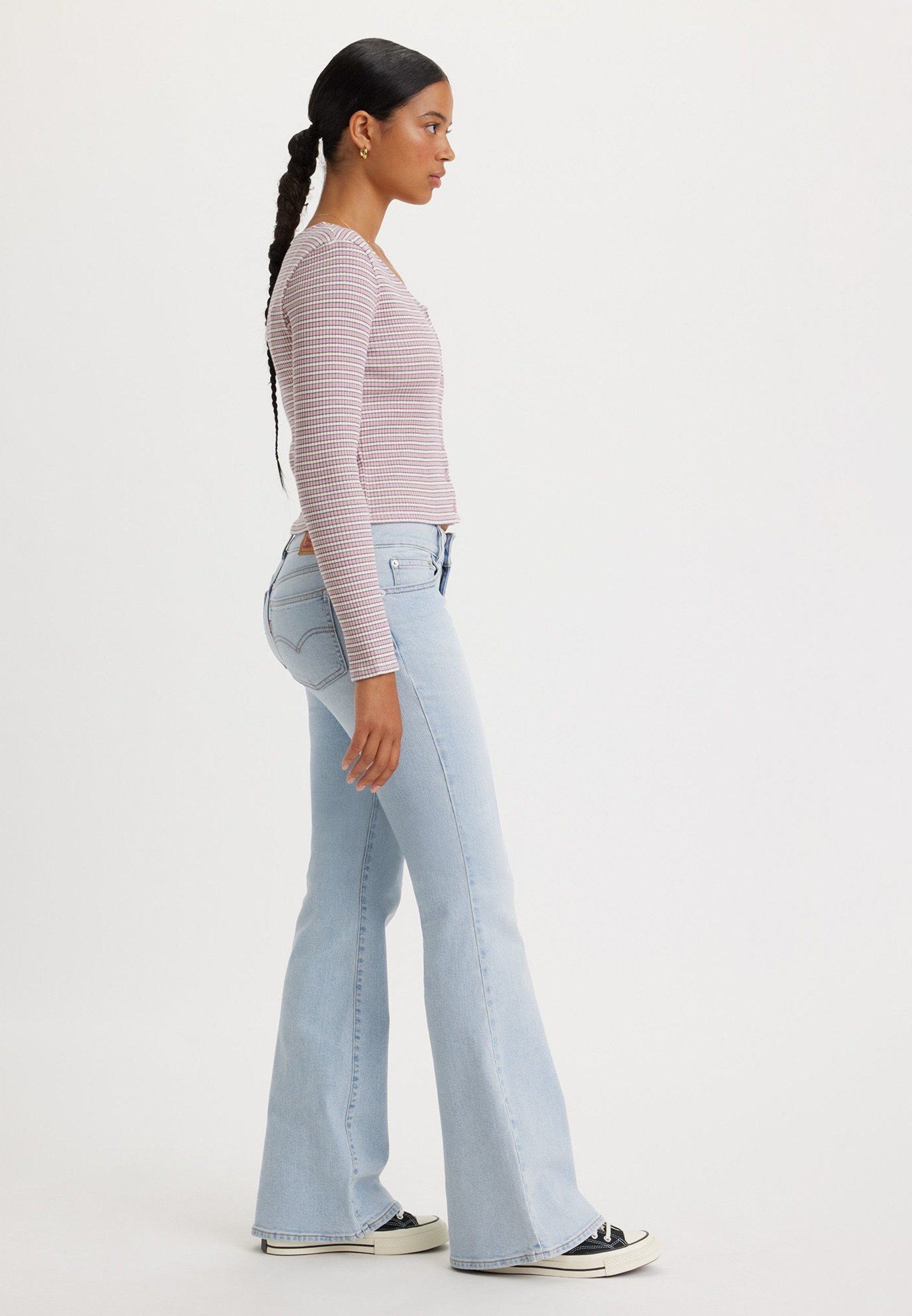 Levi's® SUPERLOW FLARE - Uitlopende jeans - oeps, ik heb het gedaan