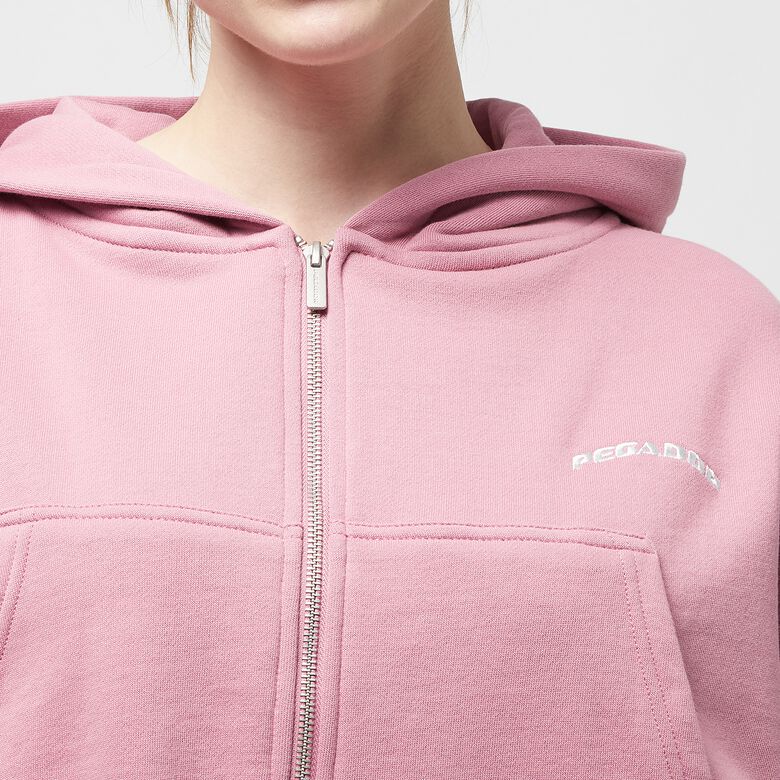 Dorset Cropped Zip Hoodie