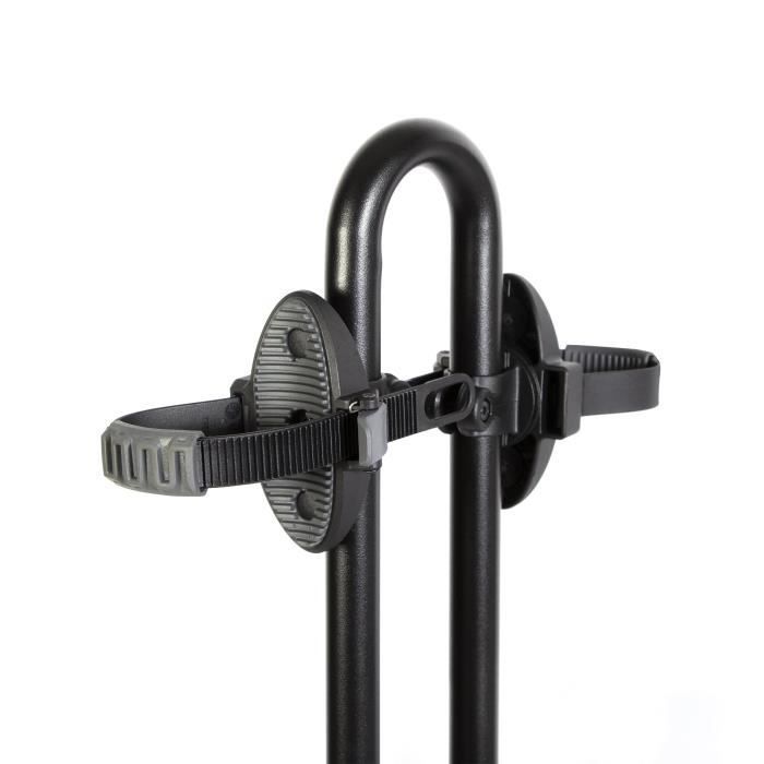 Portabicicletas para enganche de remolque - BUZZRACER - 2 bicicletas - Carga máxima 20 kg - Fácil montaje - Alta estabilidad