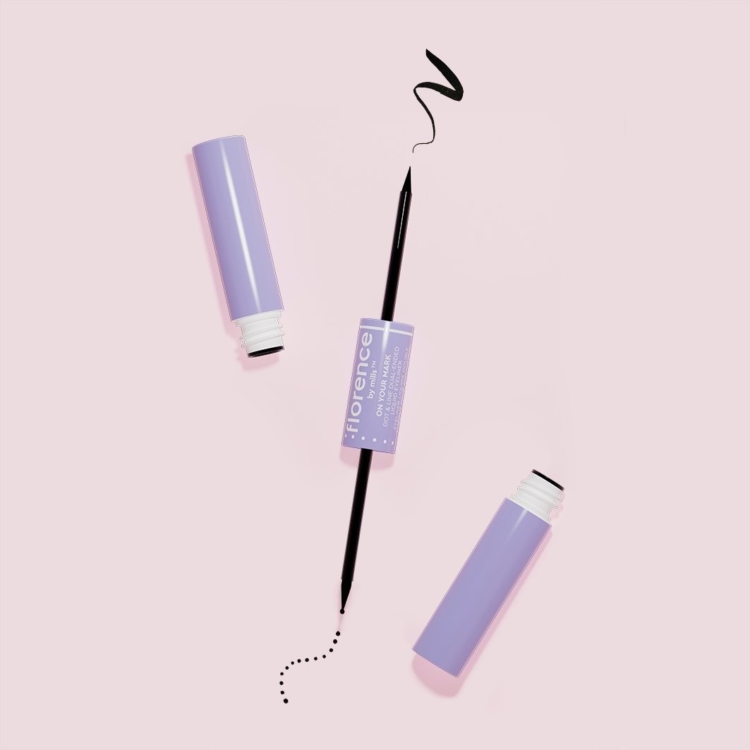 Florence By Mills Eyeliner On Tha Mark Doppelseitiger Flüssig-Eyeliner - 7 ml