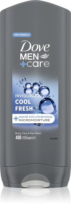 Dove Men+Care Cool Fresh douchegel voor lichaam en gezicht