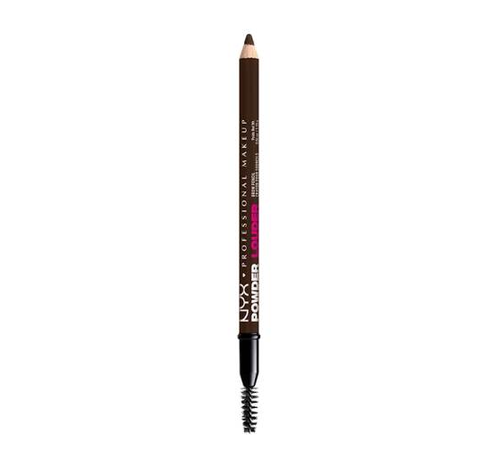 NYX Professional Makeup Powder Louder kredka do brwi 08 Deep Brown 1,15 g