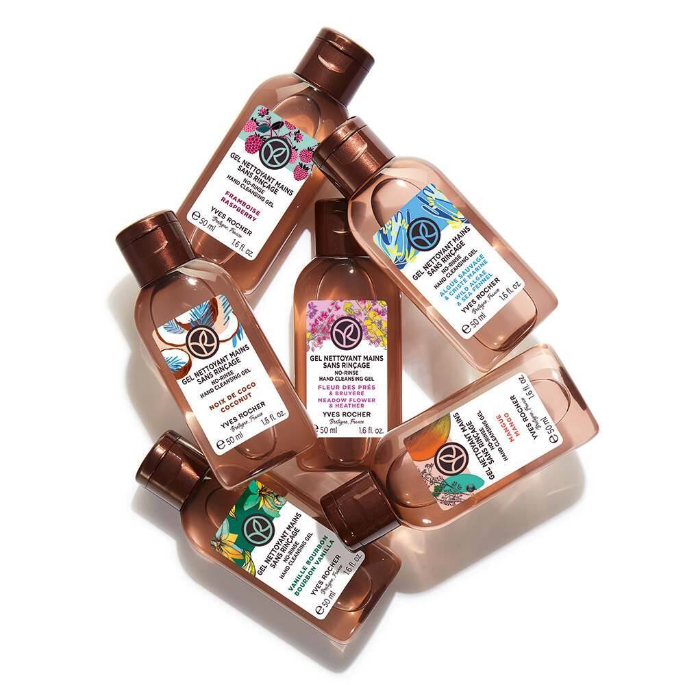 Bourbon Vanilla -käsienpuhdistusgeeli, jota ei tarvitse huuhdella