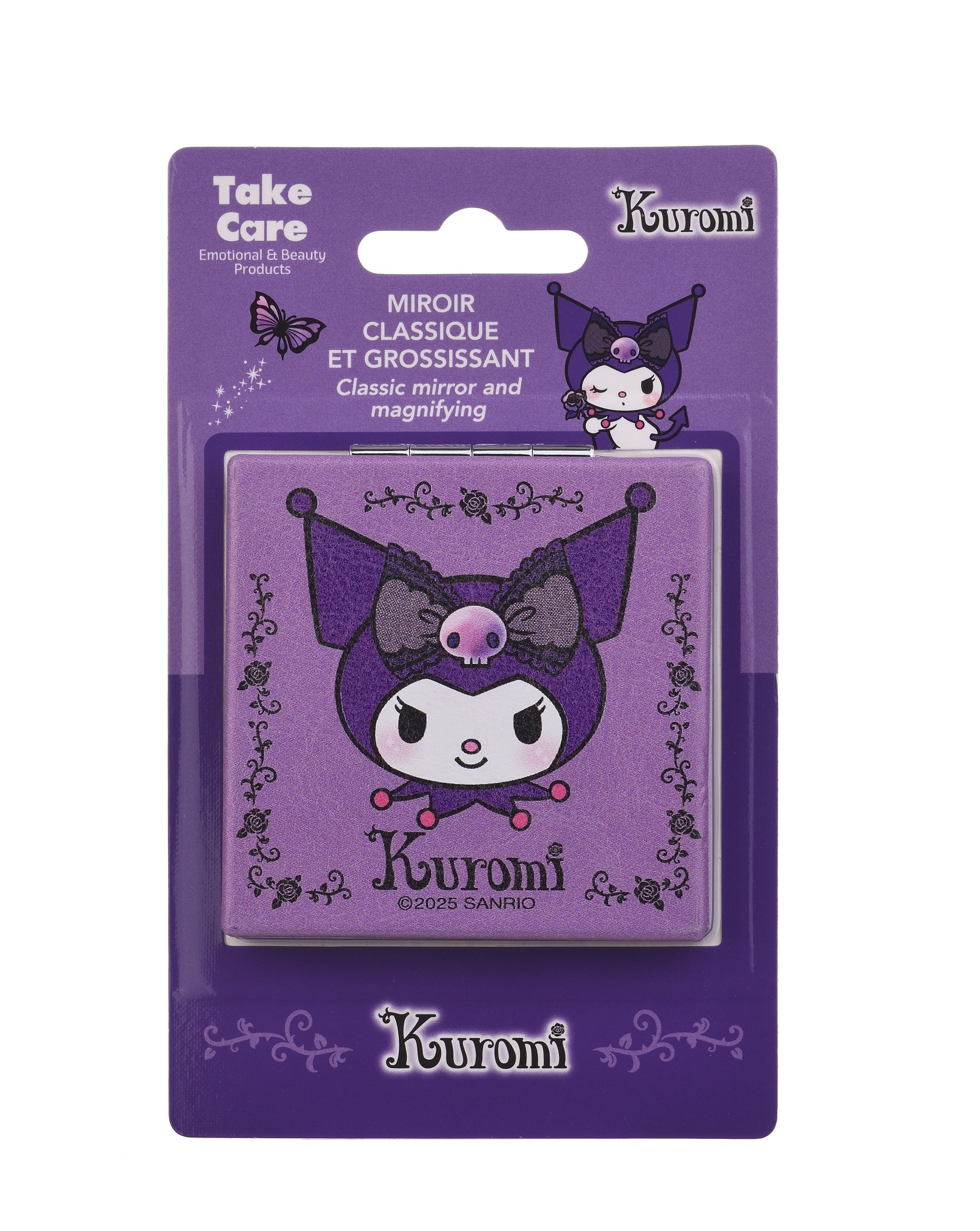 „Hello Kitty Kuromi“ klasikinis didinamasis veidrodis Įrankiai ir priedai