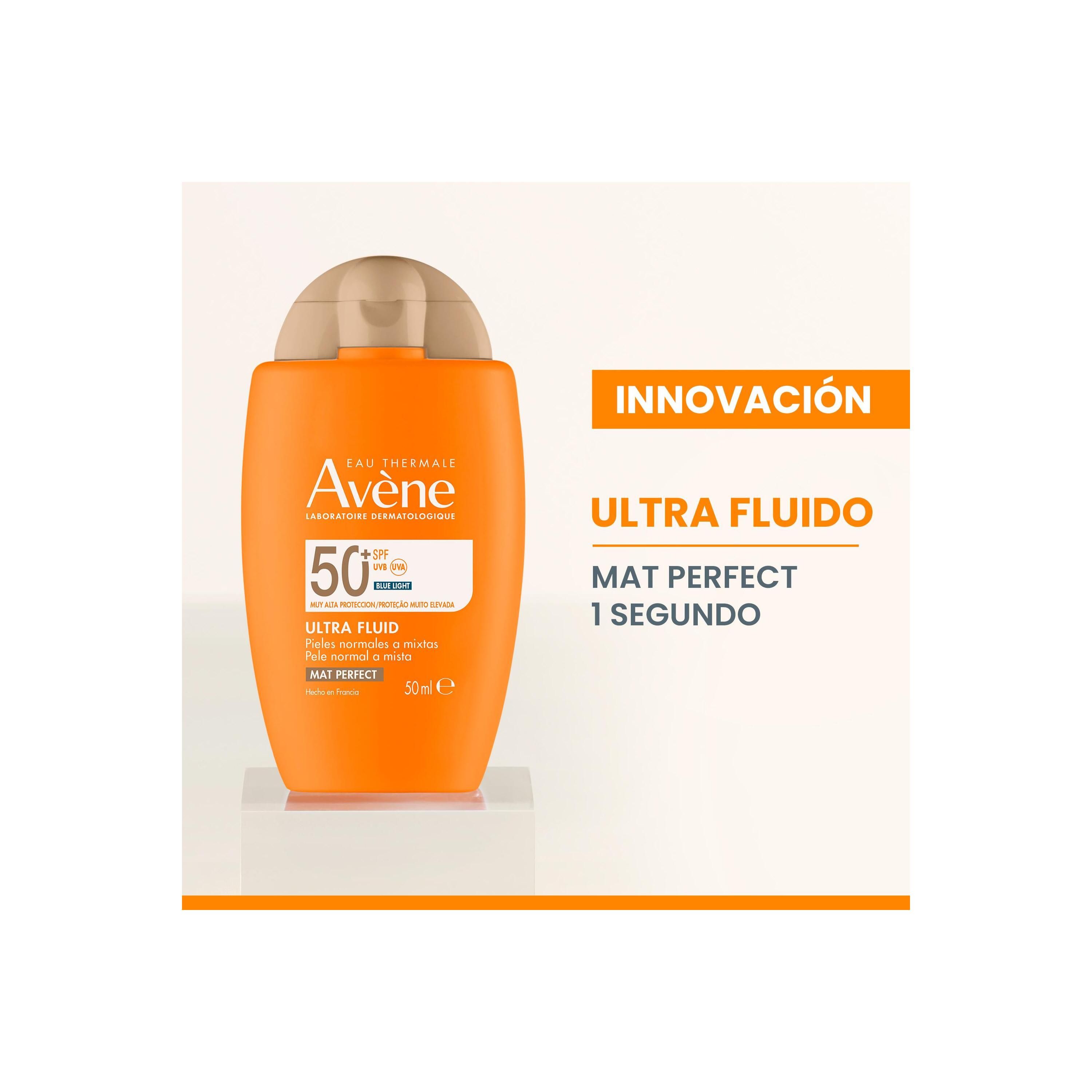 Termalna voda Ultra Fluid Invisible Matte Perfect SPF 50 Zaštita od sunca za osjetljiva područja
