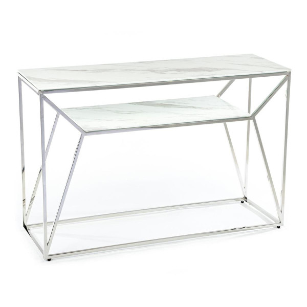 Konsola Farasin Silver White 120 cm
