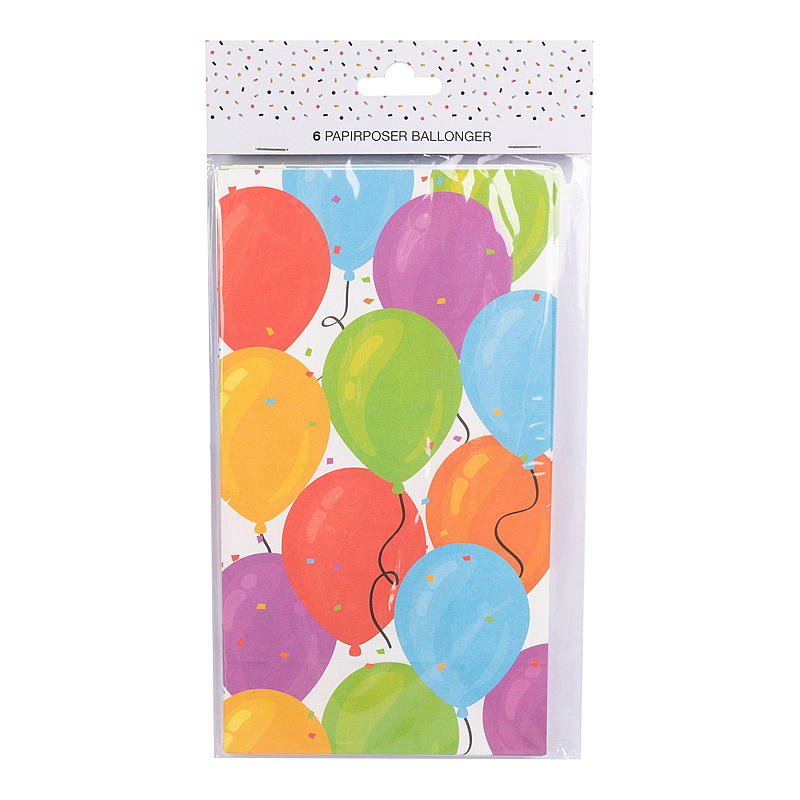 Giform Papirpose 6 uds. Ballonero