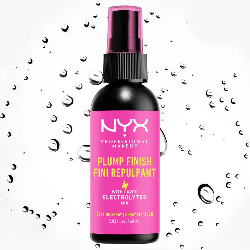 NYX Professional Makeup Plump Finish fiksirni sprej z vitamini
