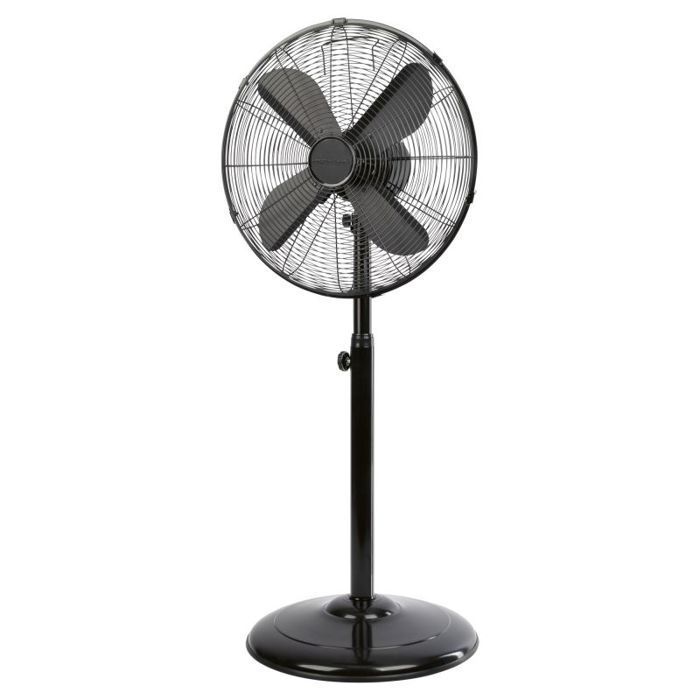 Proficare PC-VL3064MS-Schwarzer 40cm Design-Standventilator