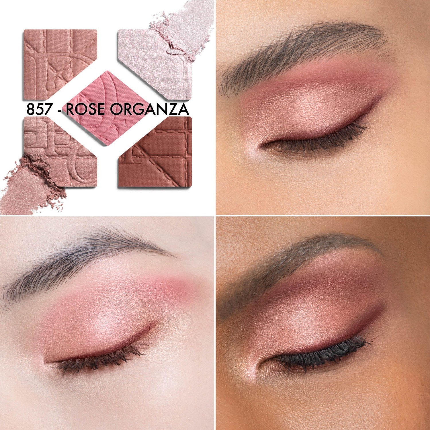 DIOR paleta sjenila za oči Diorshow 5 boja - Cannage Limited Edition - 7 g
