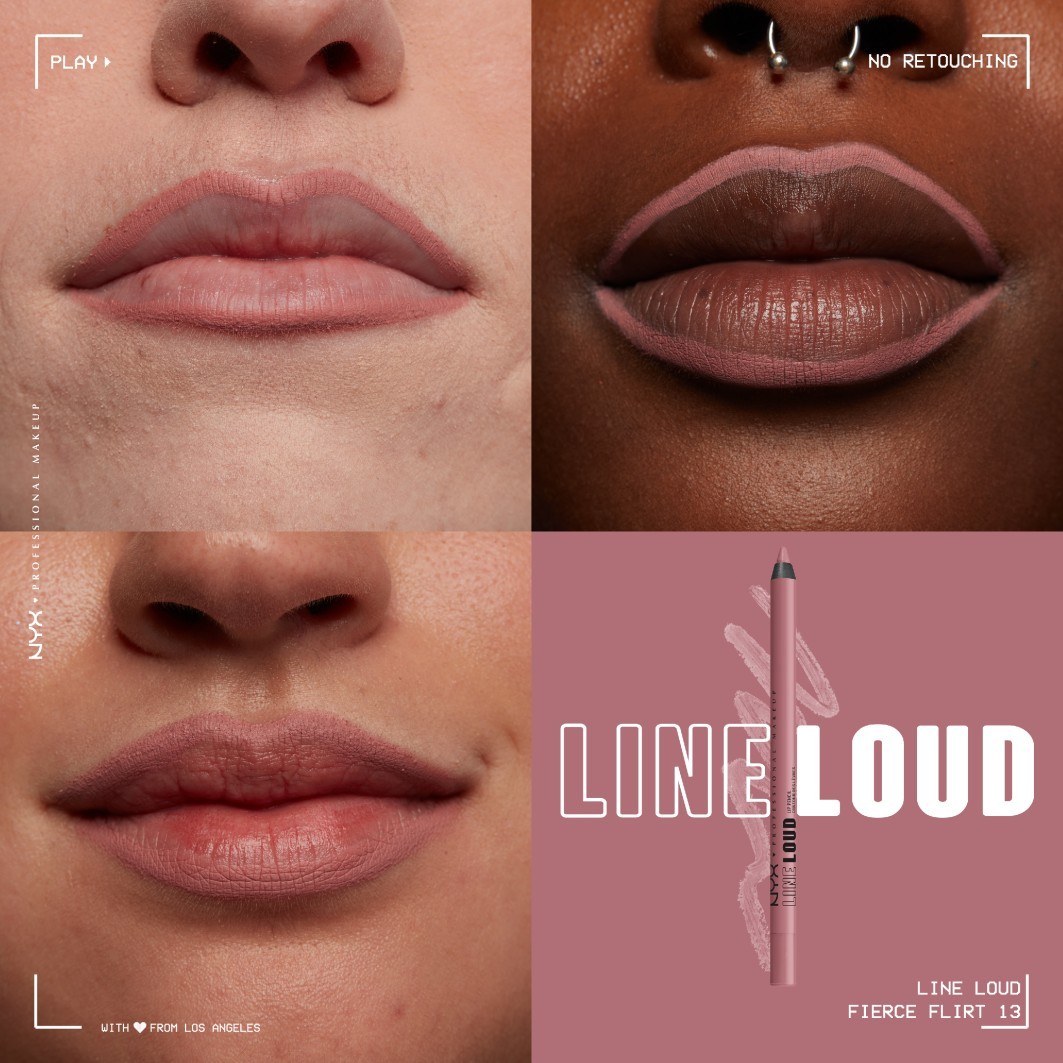 NYX Professional Makeup Lipliner Line Loud svinčnik za ustnice - 1,2 g