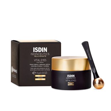 Isdinceutics Rejuvenate Vital Eyes Cream Wrinkles Detox Eye Cream Repairing Wrinkles and Expression Lines 15g