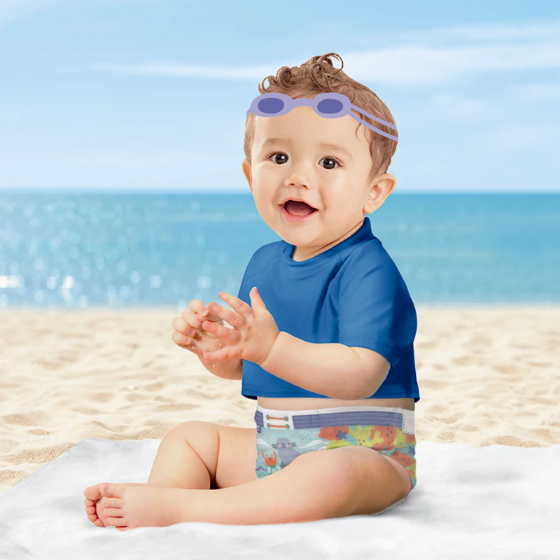 Pampers Splashers 3-4 Einwegwindeln und Badehose