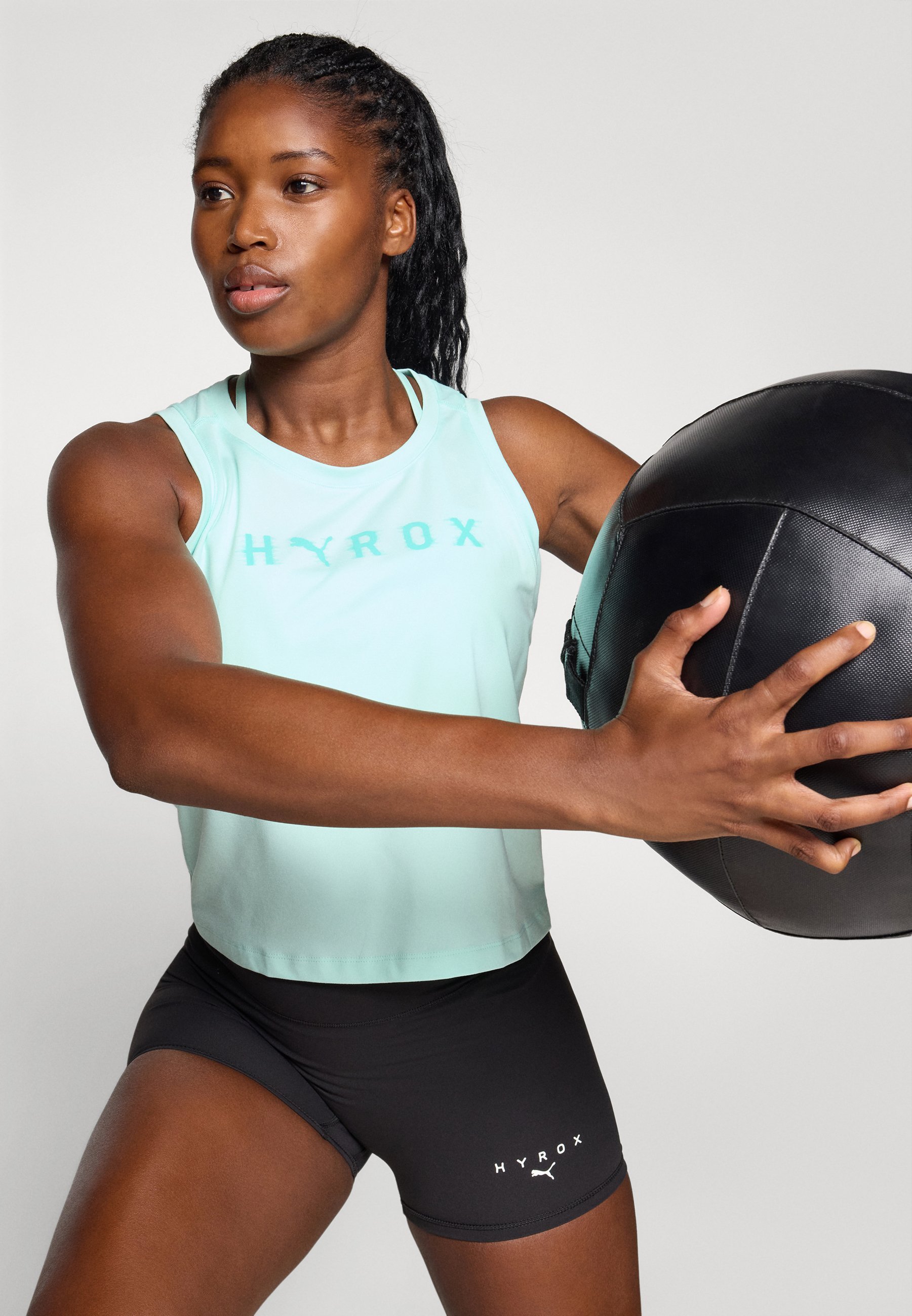 Puma HYROX THERMOADAPT CROP TANK - Top - black