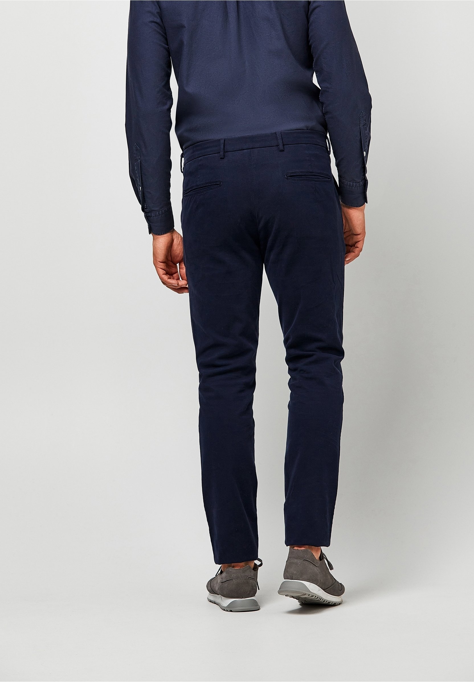 PROFUOMO Chino püksid - tumesinine