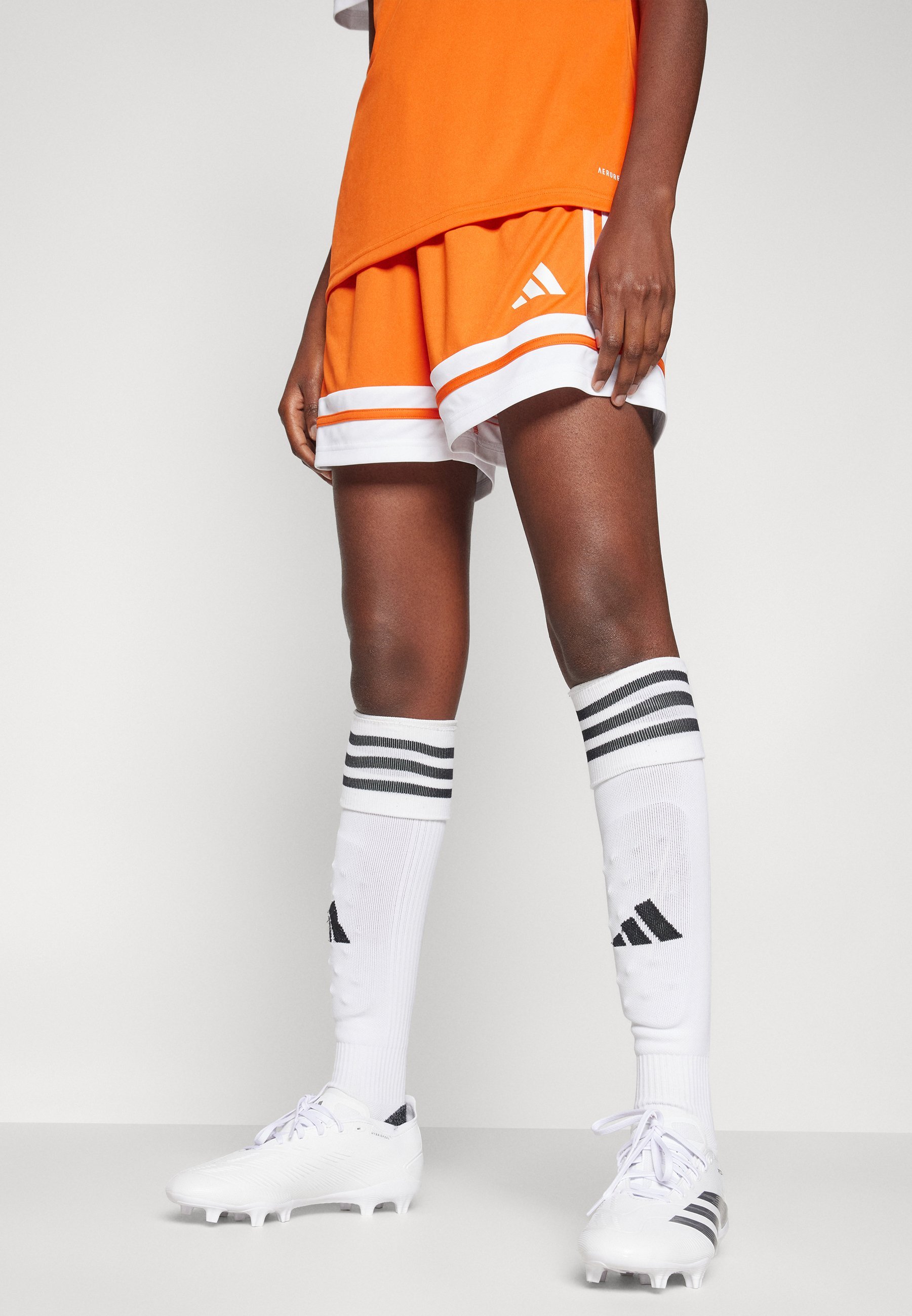 adidas Performance SQUADRA25 SHORTS - Sportshorts - team oranje/wit
