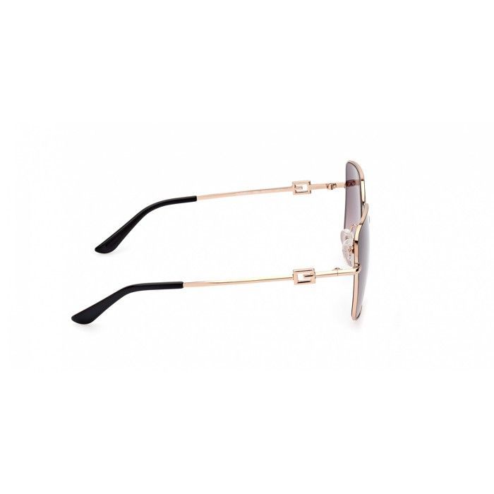 Gafas de sol cuadradas para mujer Guess 7906-H – Color 05B Negro con lentes degradadas ahumadas – Talla 58