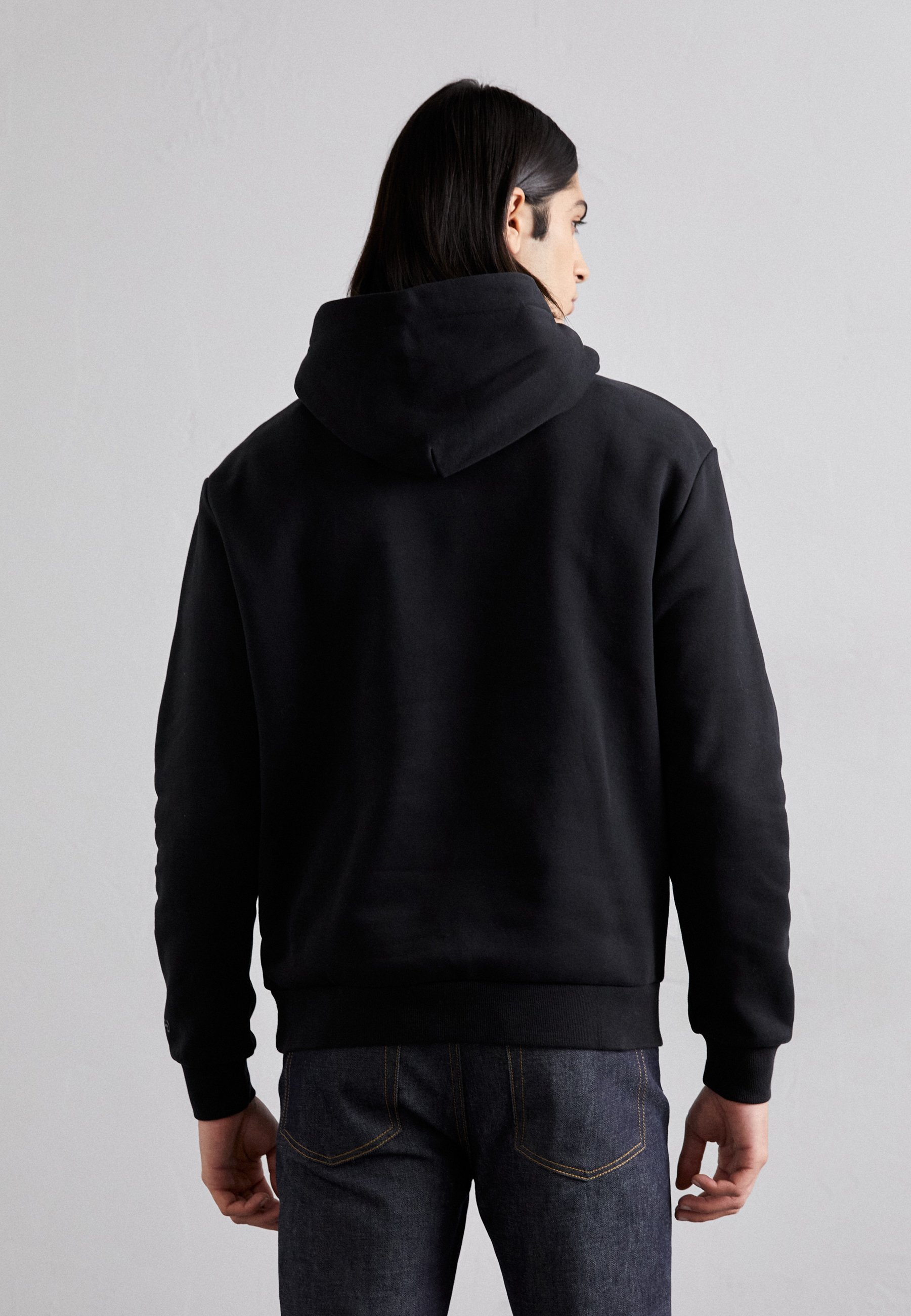 Holzweiler REGULAR HOODIE - Moletom - preto