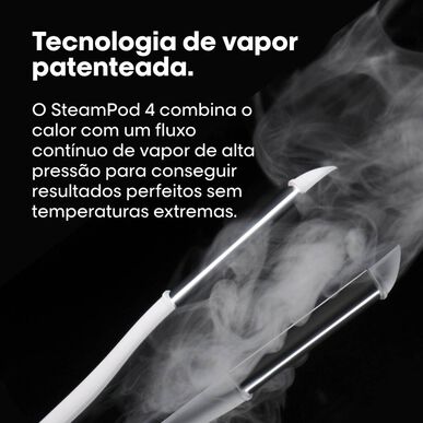 Plancha alisadora de vapor profesional L'Oréal Professionnel SteamPod 4 Edición Limitada Glacial Utopia 1 unidad 1 unidad