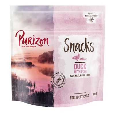 Purizon Kattesnacks - Kornfri and med fisk