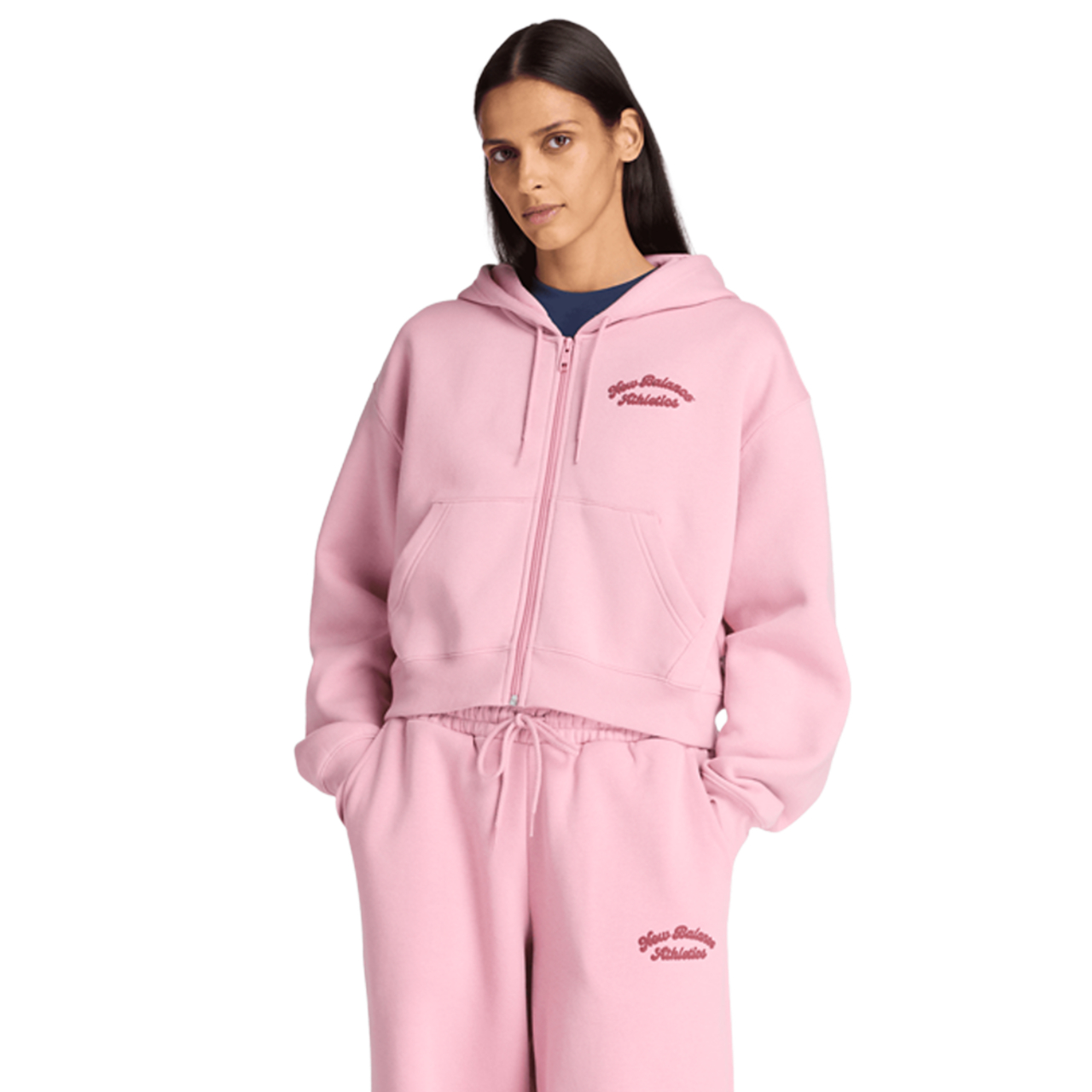 New Balance Linear Heritage Fleece -täyspitkä vetoketju