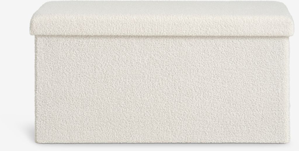 NYSTED NYSTED pufas 76x38 su balkšvu padėklu