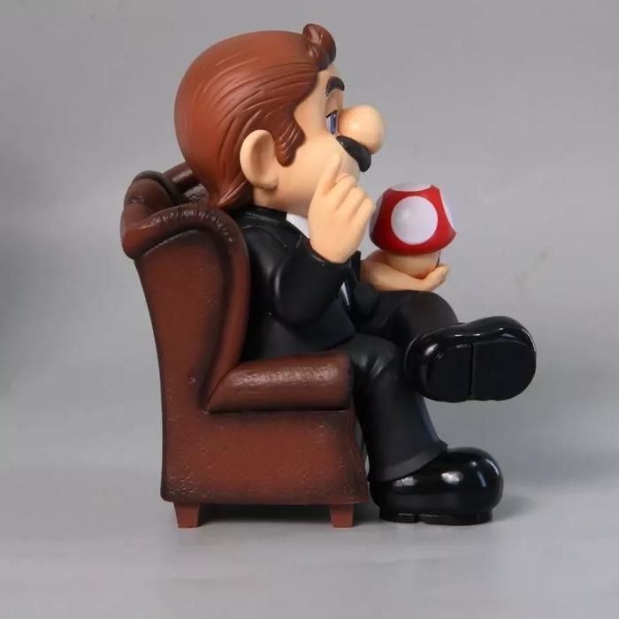 Mario GK Godfather PVC Figurines Collection Statue Toy Model Children's